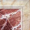 green onyx and red belgian faux marbling panel